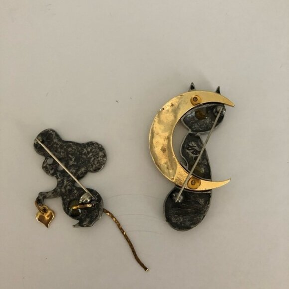 Bundle ultra craft mouse and cat brooches - Picture 6 of 7